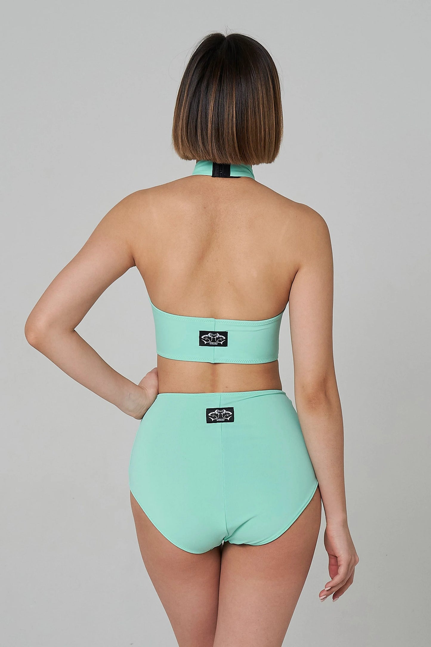 Double-sided High Bottom - Mint/Beige