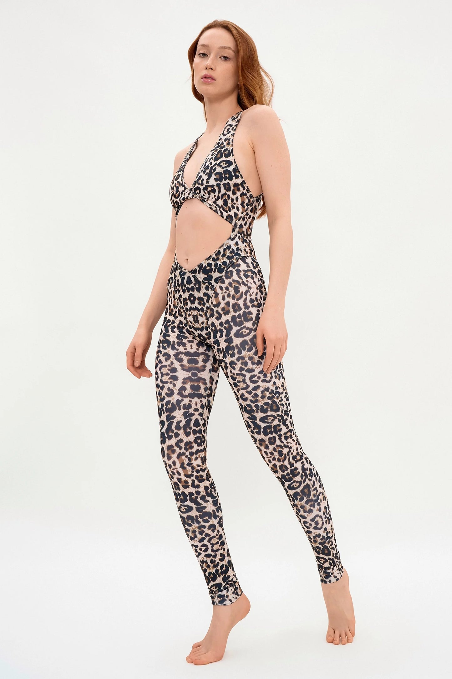 Benita Jumpsuit - Leopard