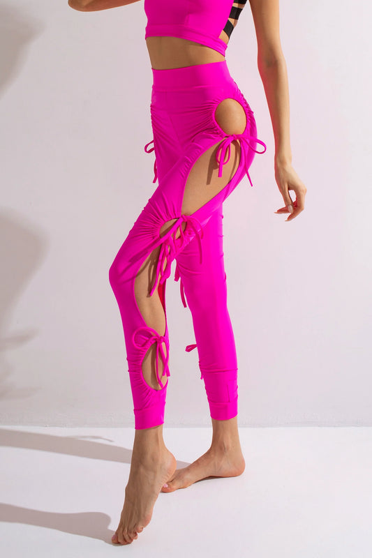 Latina Leggings - Hot Pink