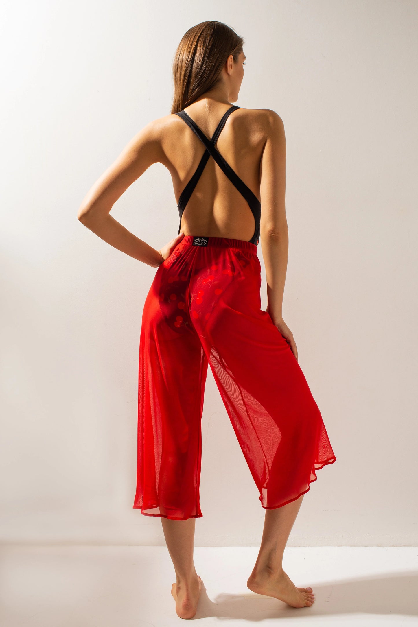 Setka Mesh Pants - Red
