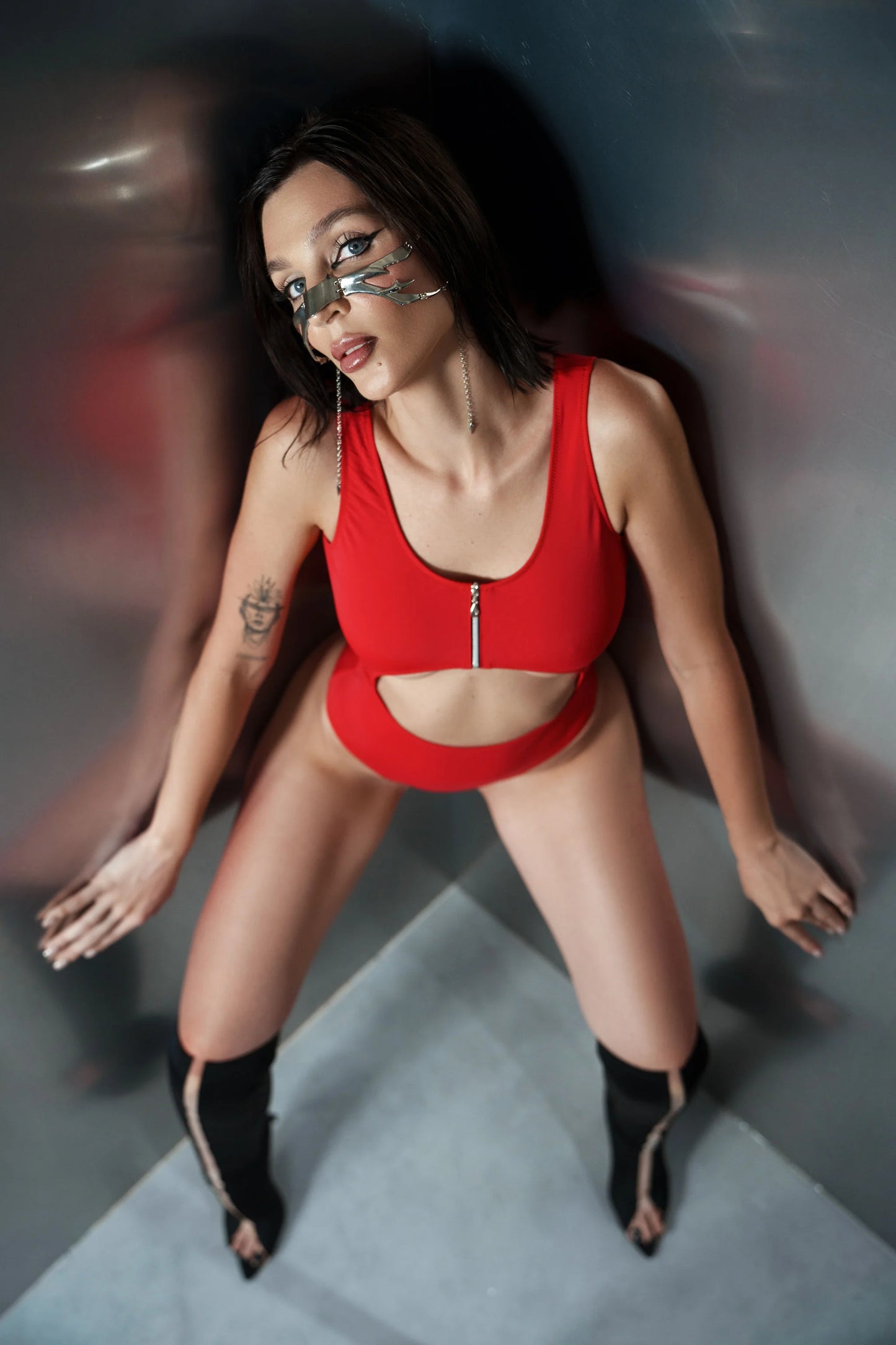 Lolita Bodysuit - Red