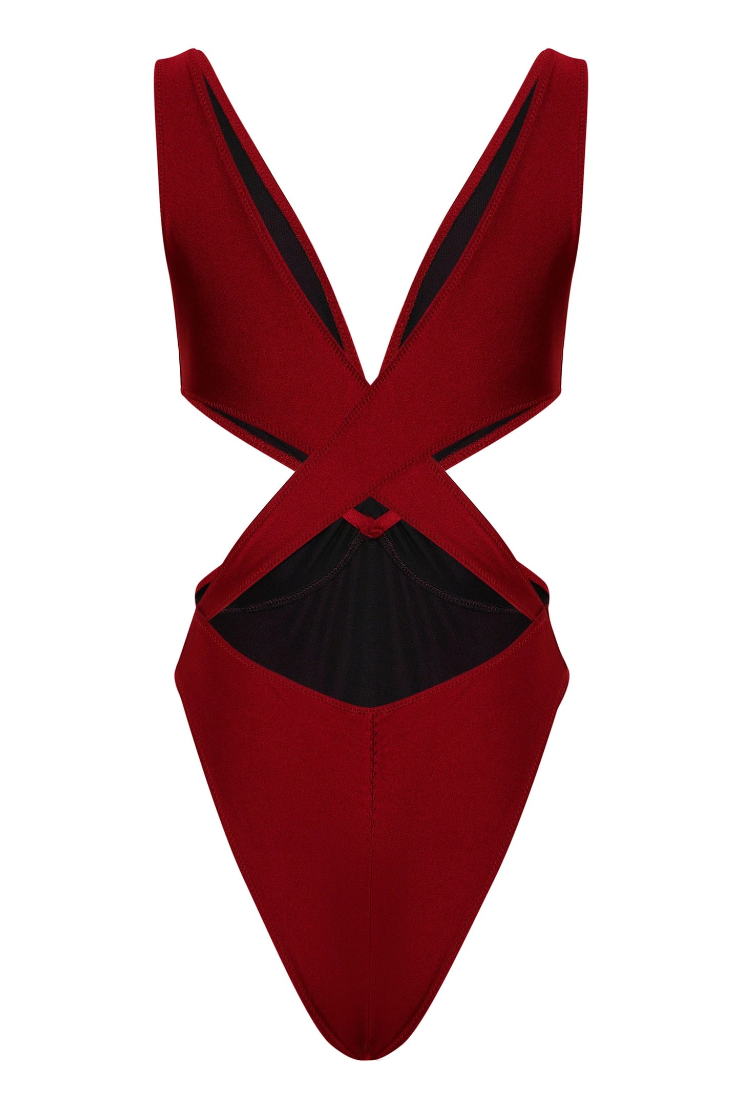 Twist Bodysuit - Wine