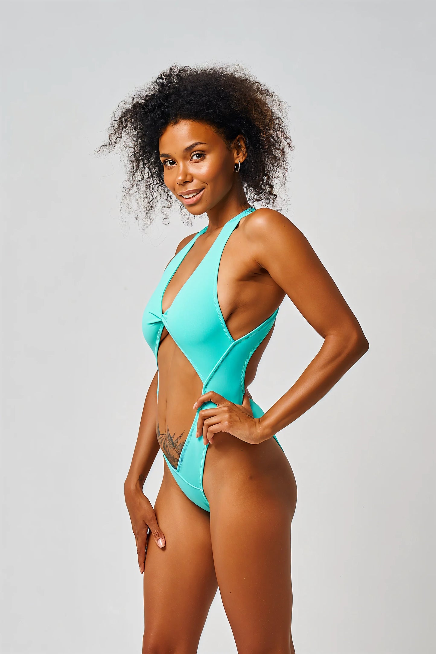 Benita Bodysuit - Aqua