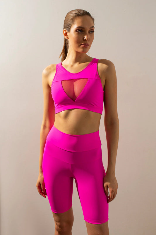 Bike Shorts - Hot Pink