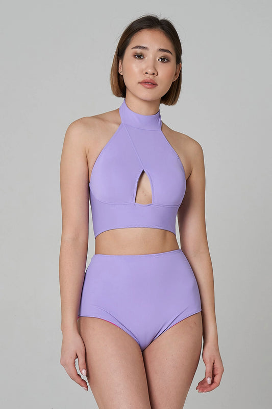 Double-sided High Bottom - Lilac/Hot Pink