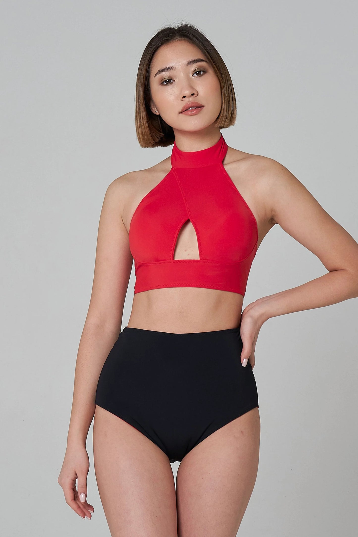 Double-sided High Bottom - Red/Black