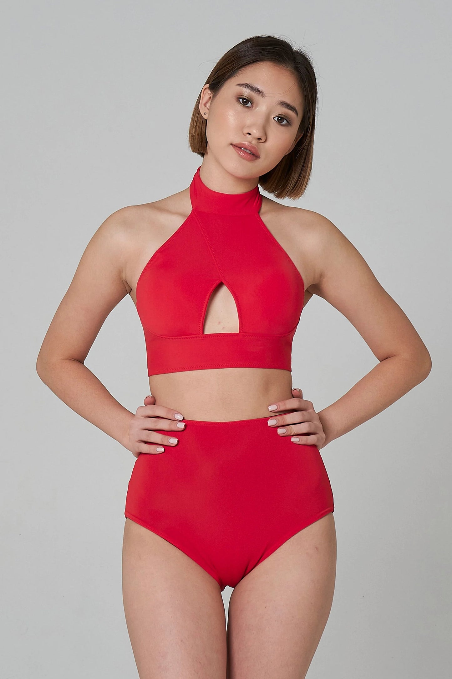 Double-sided High Bottom - Red/Black