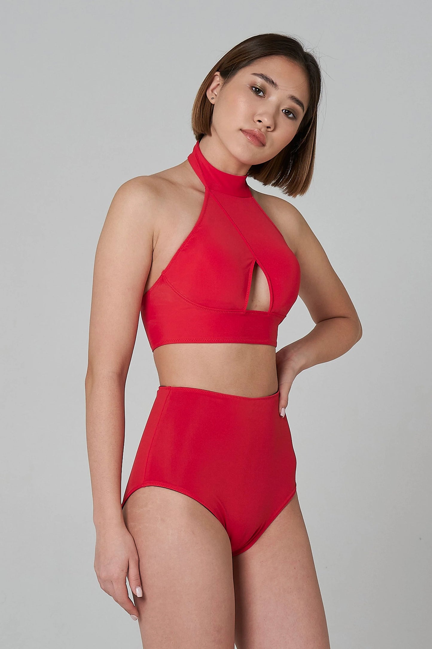 Double-sided High Bottom - Red/Black