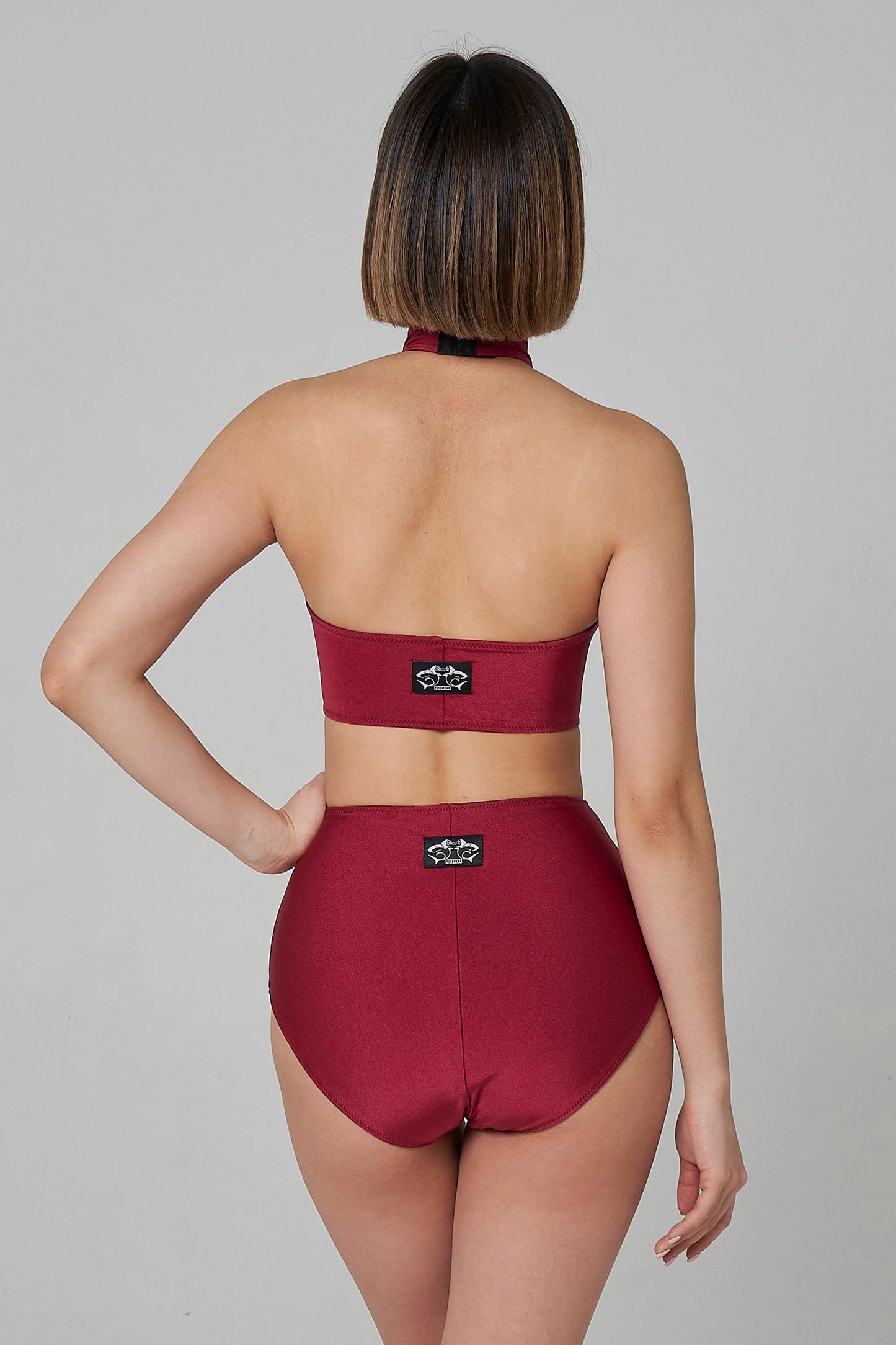 Double-sided High Bottom - Wine/Black