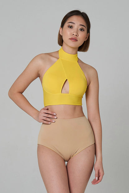 Double-sided High Bottom - Yellow/Beige