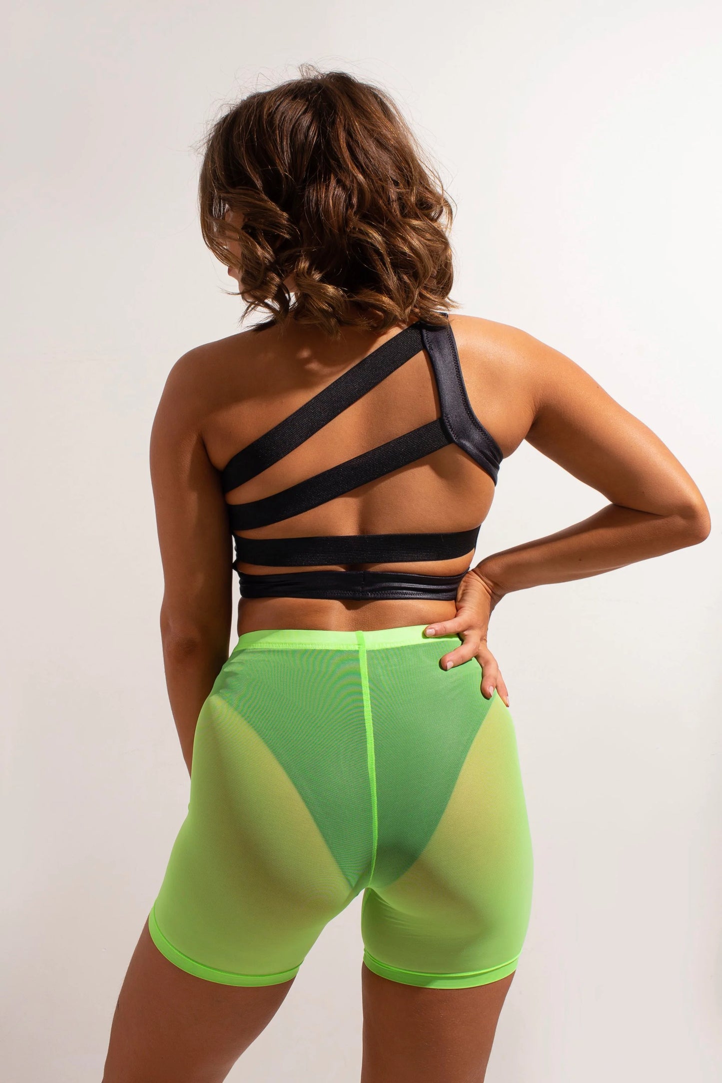 Setka Mesh Shorts - Neon Lime