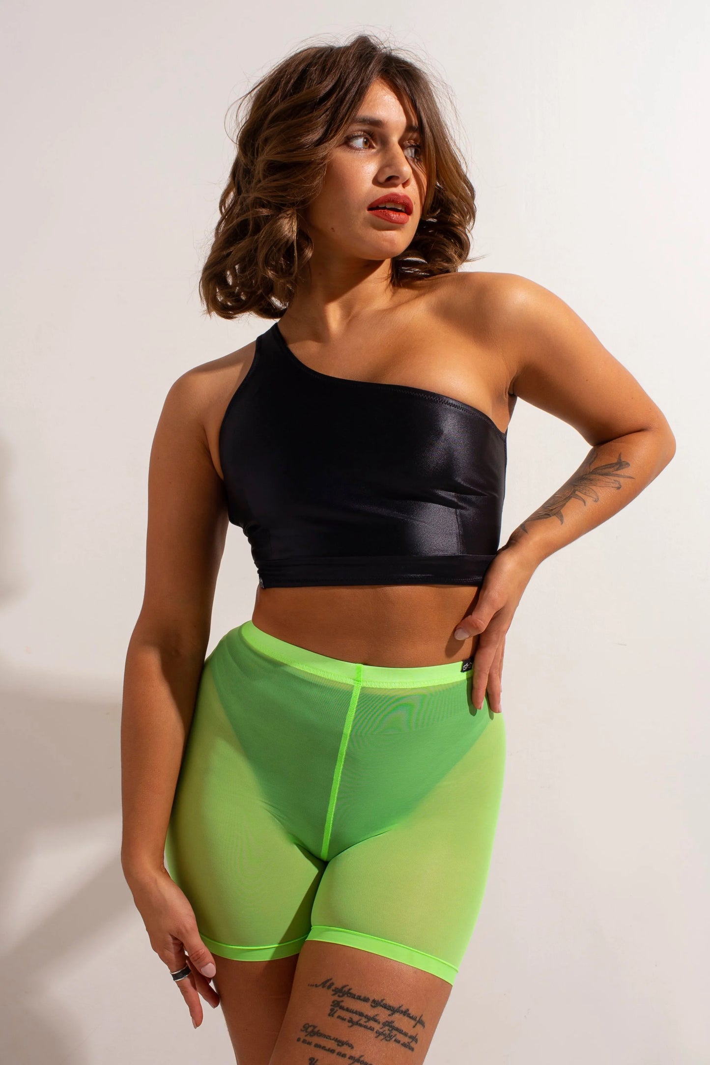 Setka Mesh Shorts - Neon Lime