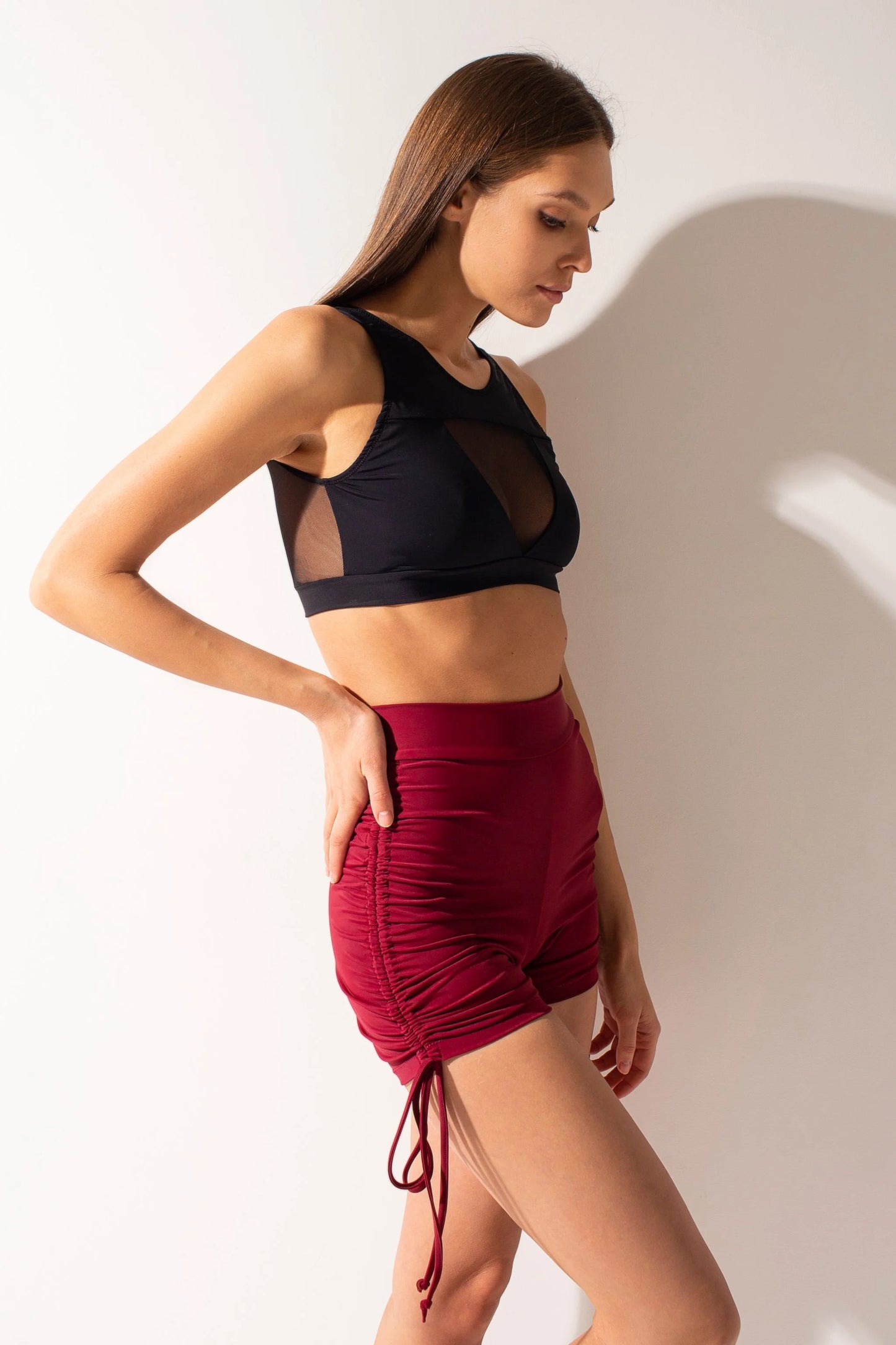 Ula Shorts - Maroon