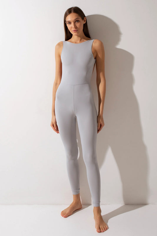 Carmen Jumpsuit - Light Grey