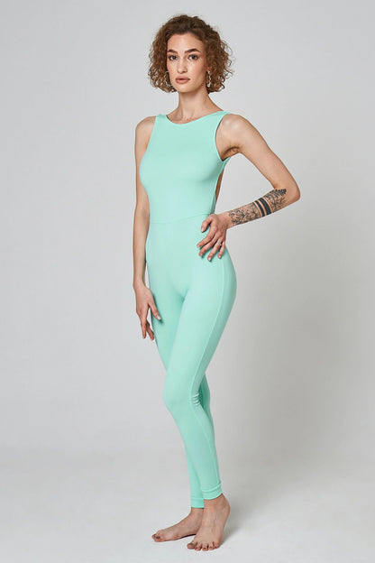 Carmen Jumpsuit - Mint