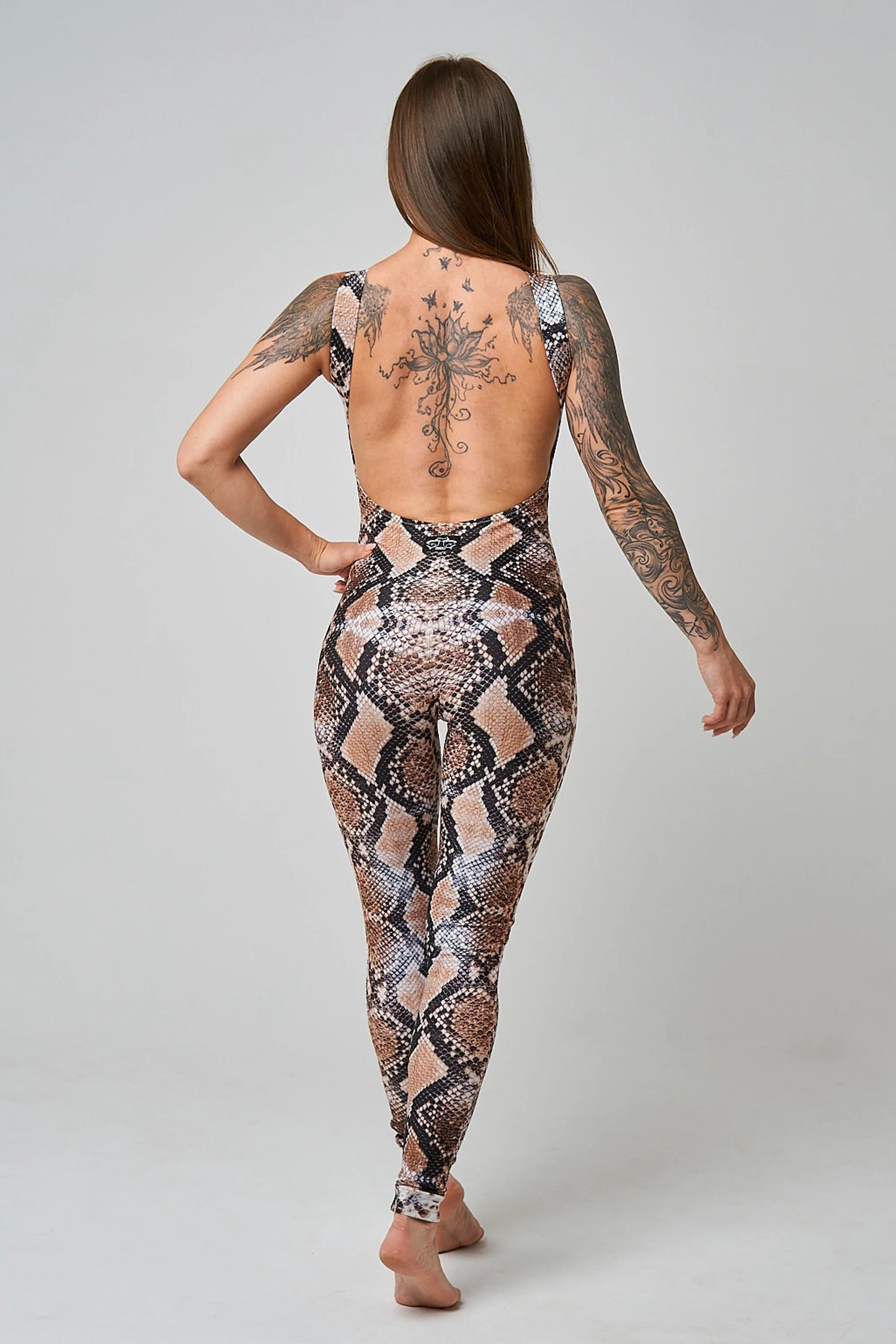 Carmen Jumpsuit - Snake