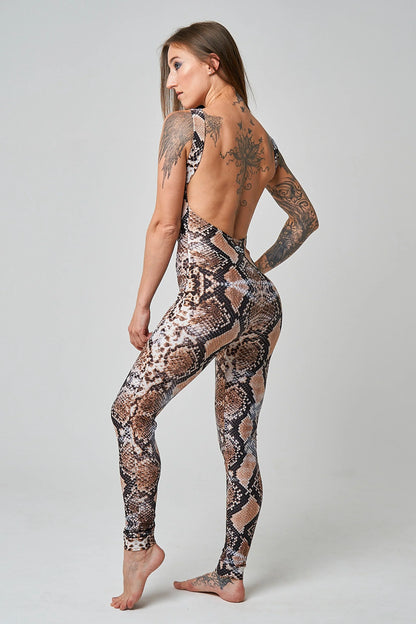 Carmen Jumpsuit - Snake