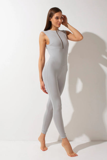 Union Jumpsuit - Light Grey