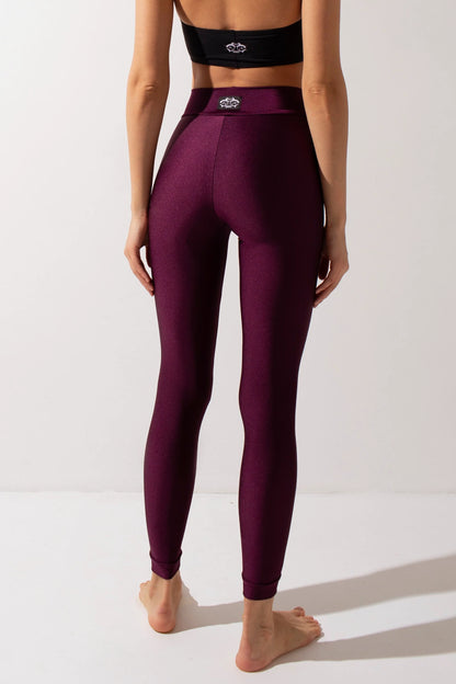 Basic Leggings - Plum