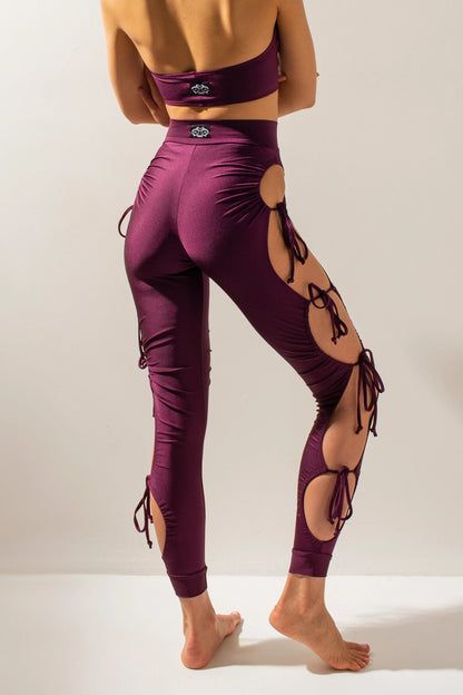 Latina Leggings - Plum