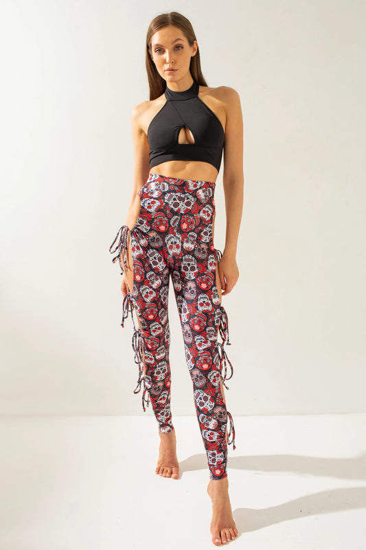 Latina Leggings - Skulls