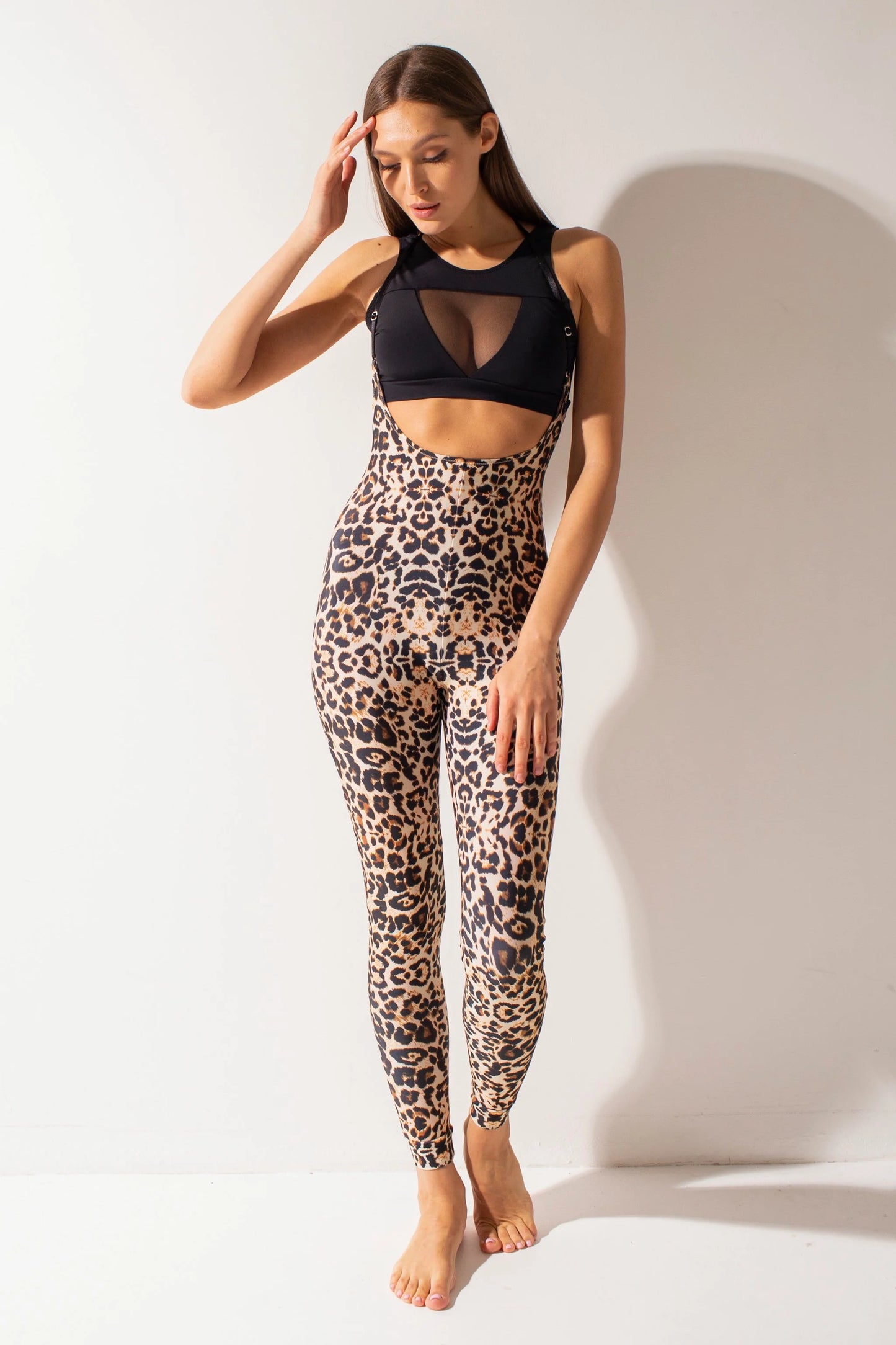 Sling Leggings - Leopard