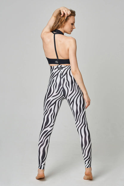 Sling Leggings - Zebra