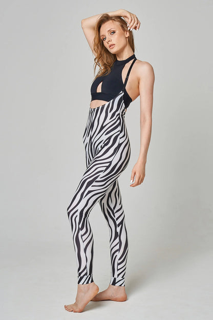 Sling Leggings - Zebra