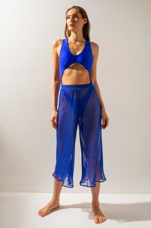 Setka Mesh Pants - Blue