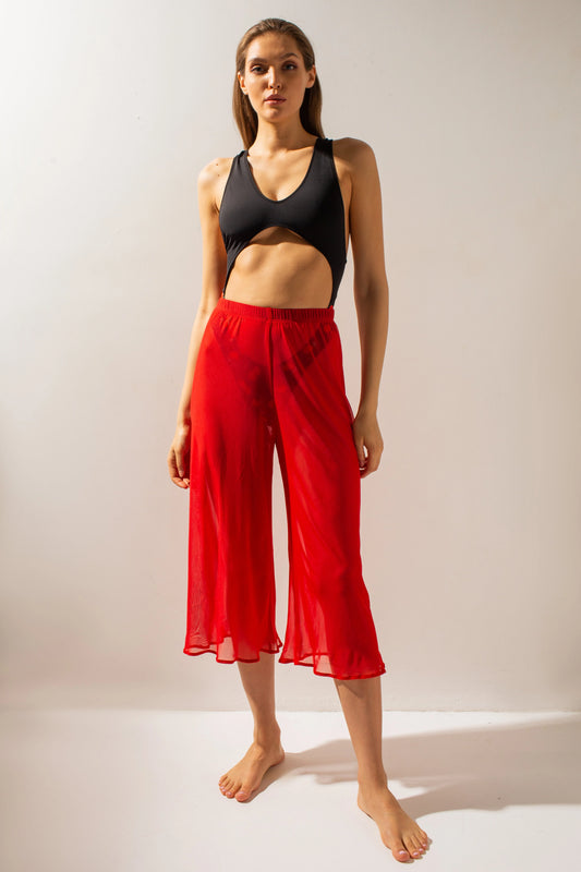 Setka Mesh Pants - Red