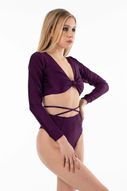 Orio Top - Plum